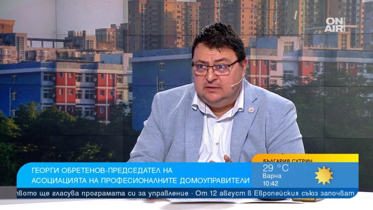Георги Обретенов, председател на АПДБ, в студиото на Bulgaria ON AIR